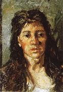 Study of Portrait of woman Vincent Van Gogh